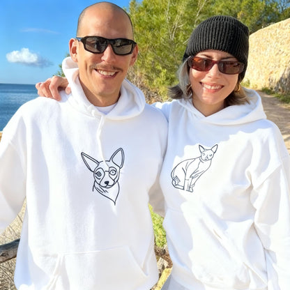 ⭐️⭐️⭐️⭐️⭐️ Personalisierter & bestickter Hoodie