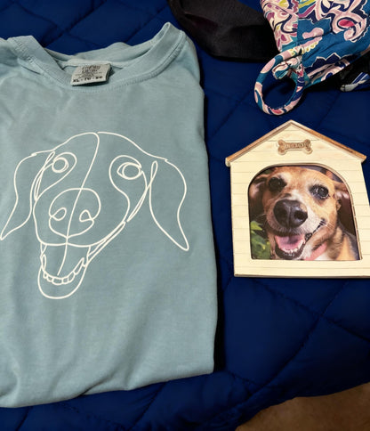 ⭐️⭐️⭐️⭐️⭐️Personalisiertes & besticktes Lineries® T-Shirt